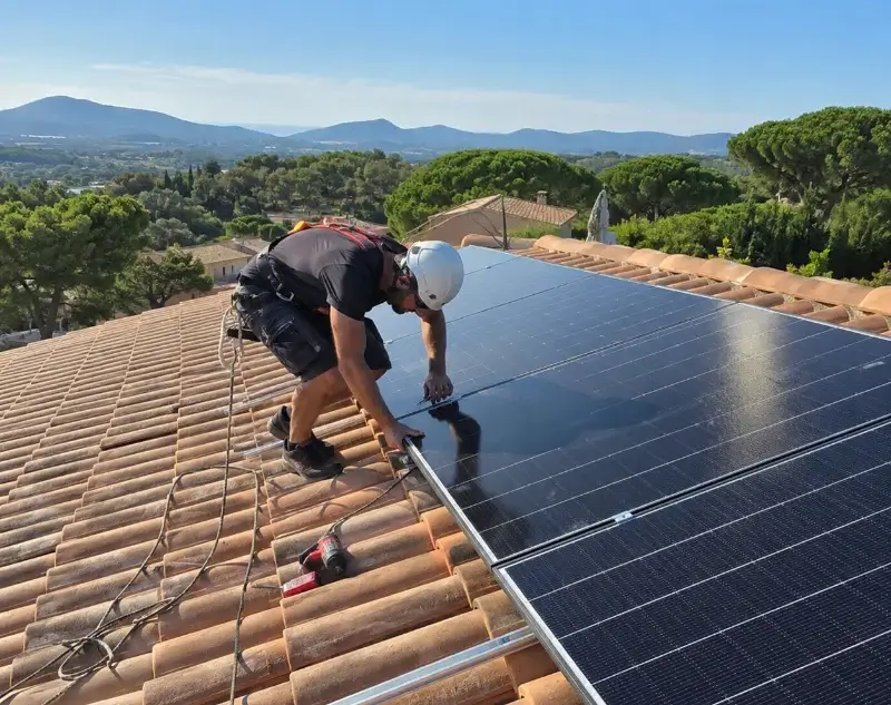 Installateur panneaux solaires La Plaine — pose photovoltaïque sur toiture